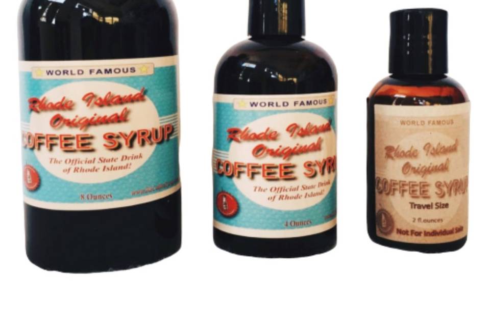 R.I. Coffee Syrup Favors