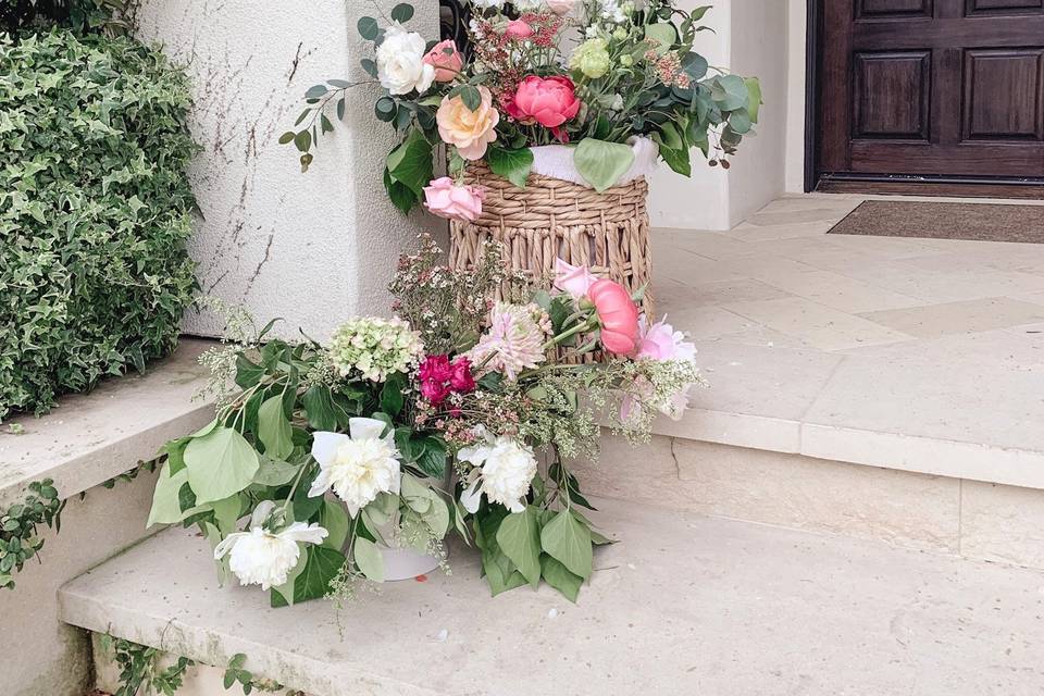 Floral entry ideas