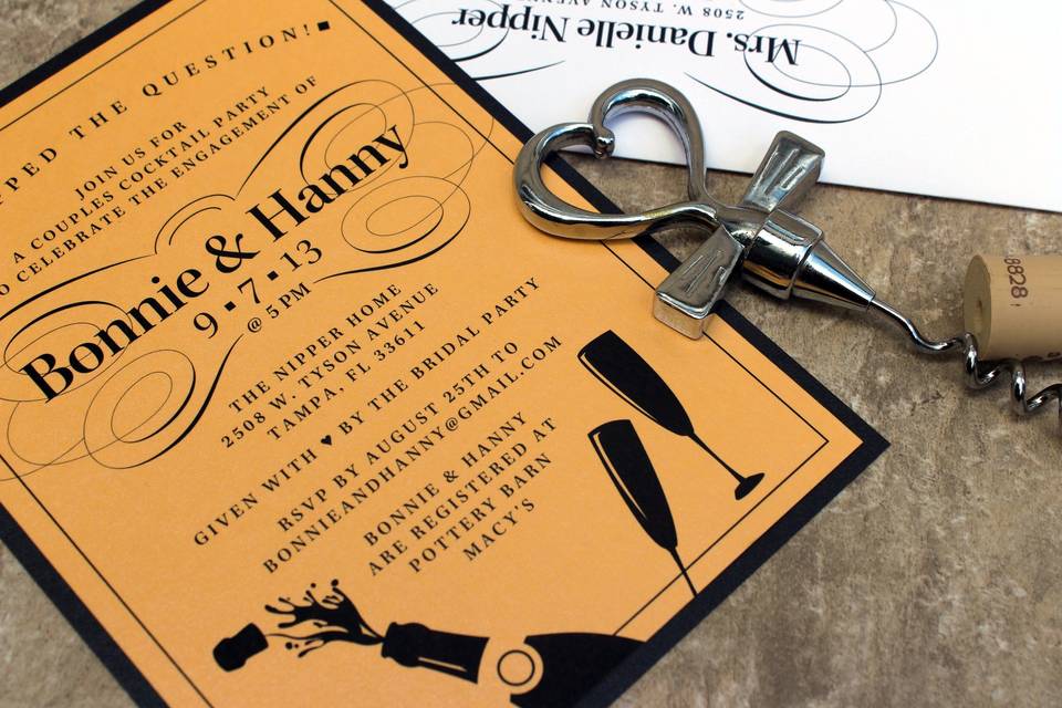 Bonnie & Hanny announcement