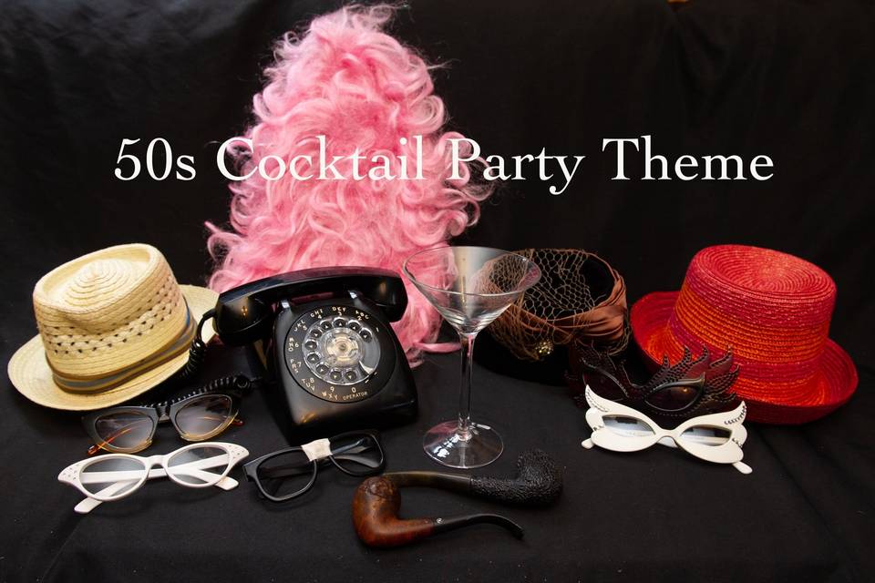 50s Cocktail Party Photo Booth