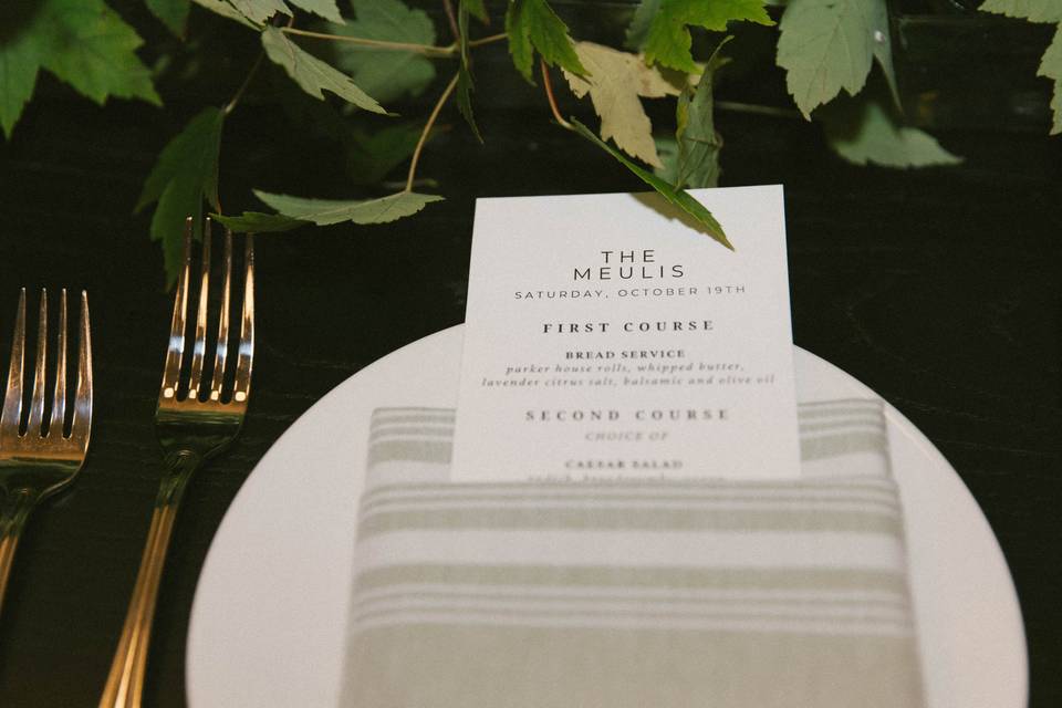 Custom Menus