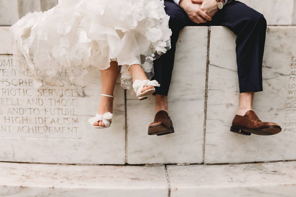 DC Monument Spring Wedding