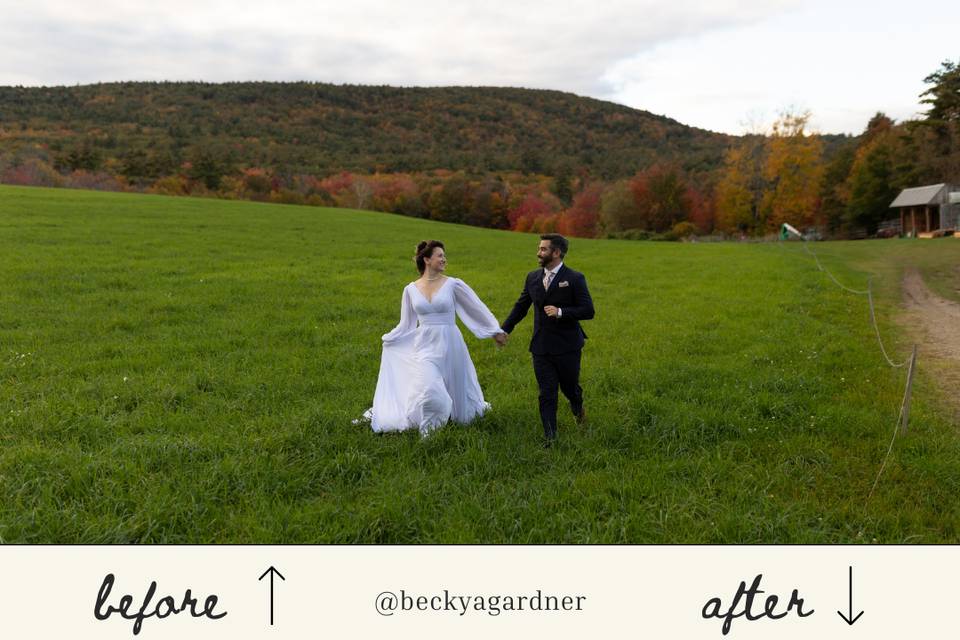 Before and After Magical Image