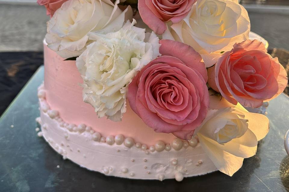 Wedding Cake Pale Pink