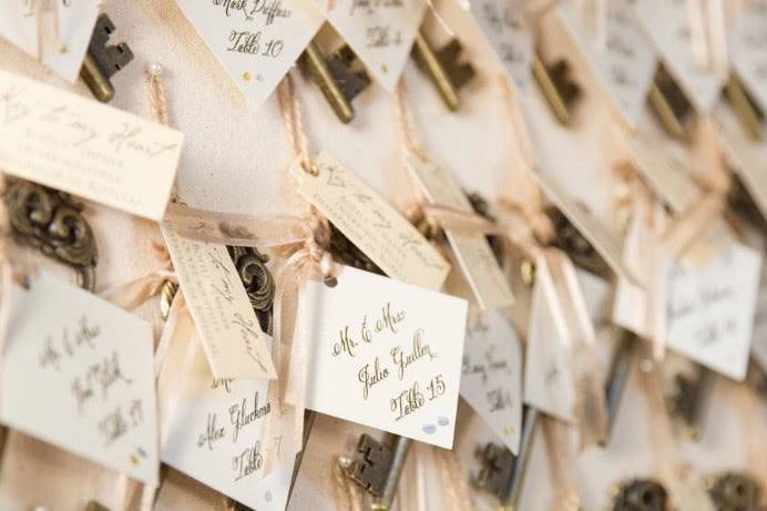 Escort Card Keepsakes