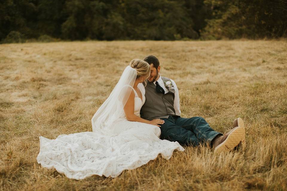 September Backyard Wedding