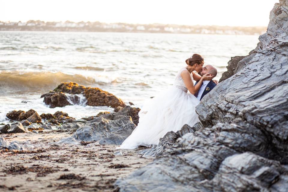 Summer seaside wedding