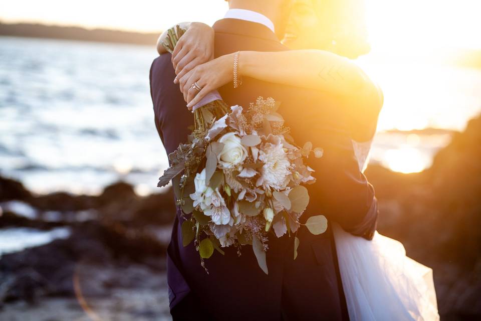 Summer seaside wedding