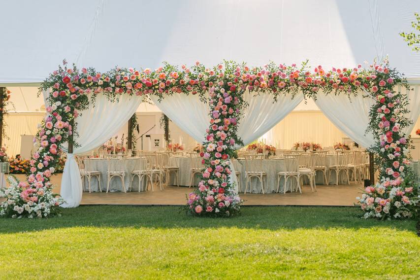 Summer Tented Wedding