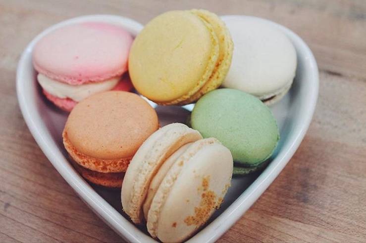 Delicious macarons