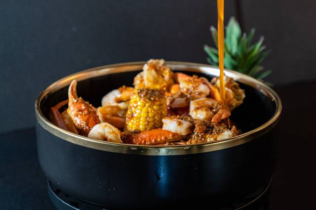 Signature seafood boil