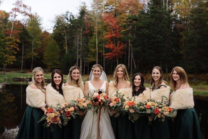 Beautiful bridesmaids