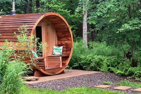 Cedar Sauna at Harvest Moon