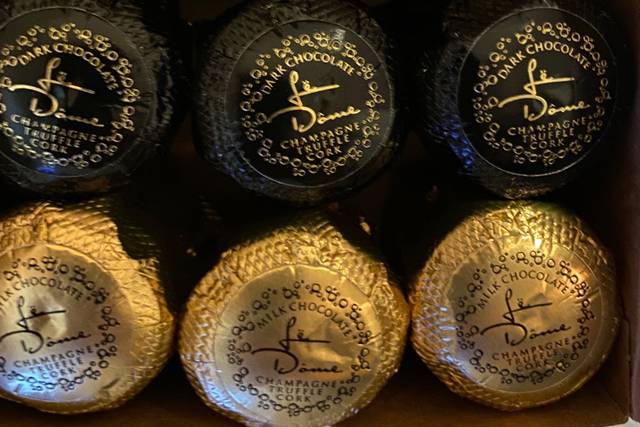 Le Dome Champagne Truffles