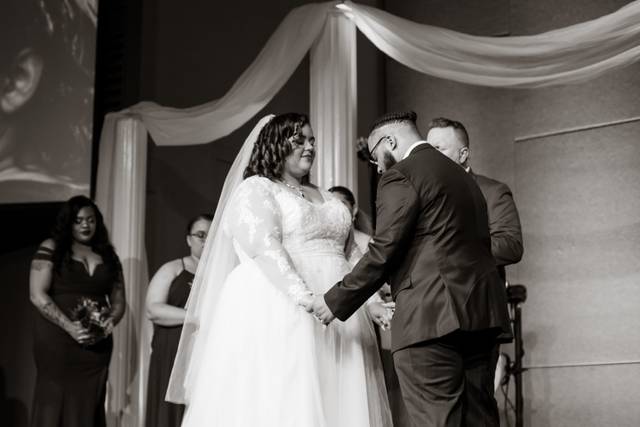 The wedding ceremony