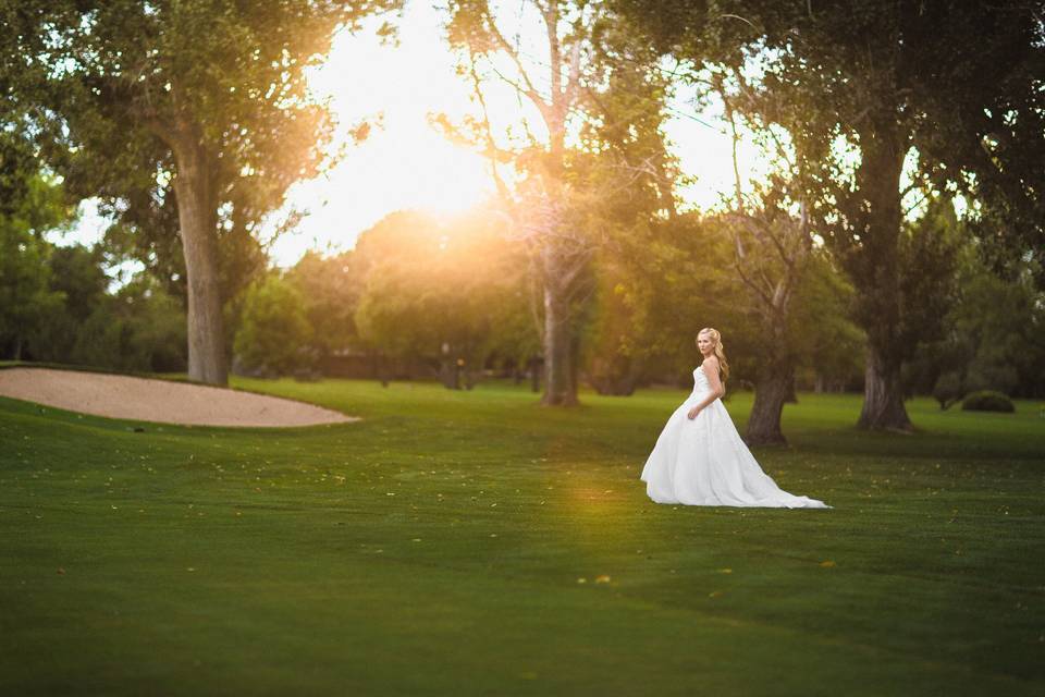 Bridal portrait