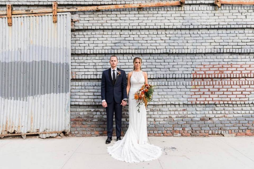 Bride and groom