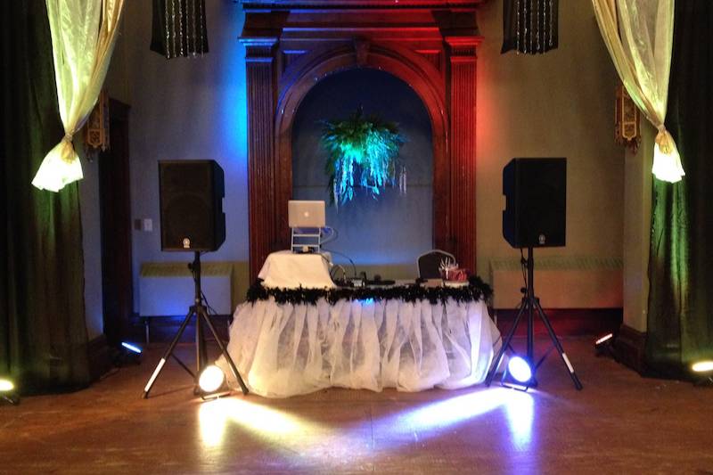 DJ uplighting