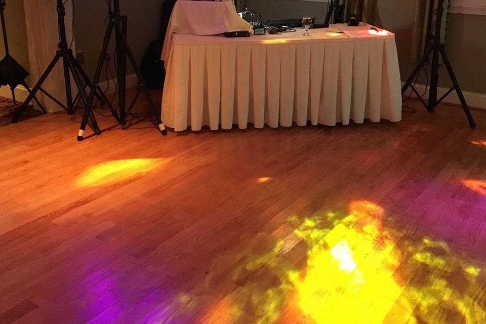Full dance lighting