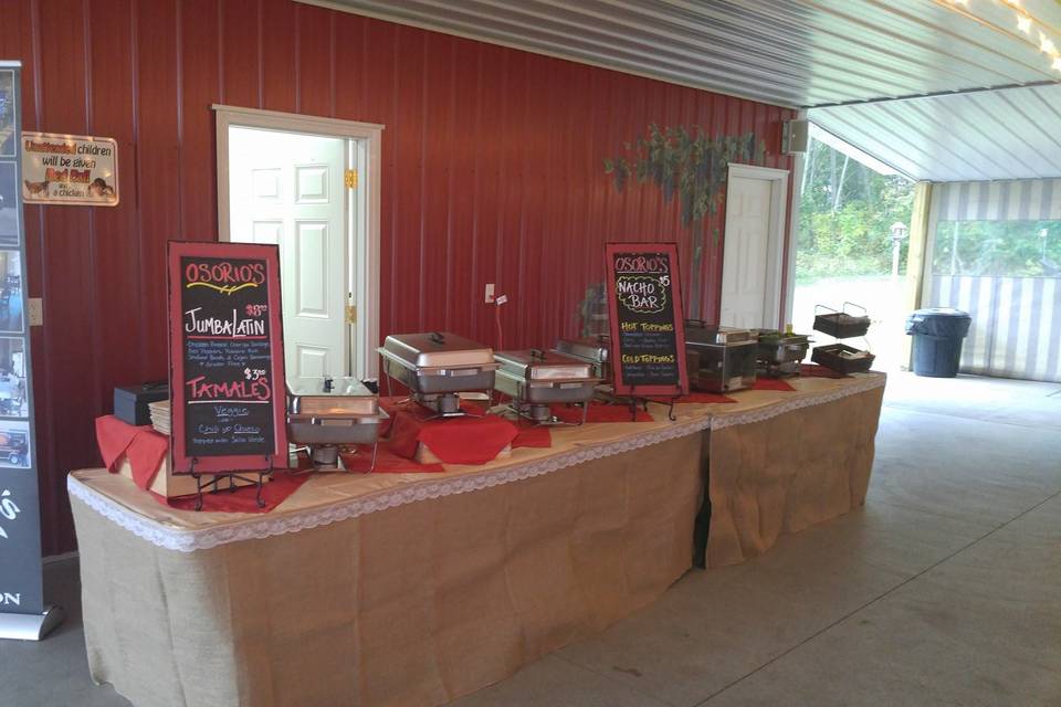 Catering Table