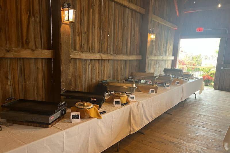 Barn Wedding Cater