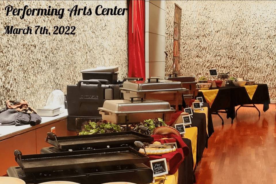 Taco Buffet Cater