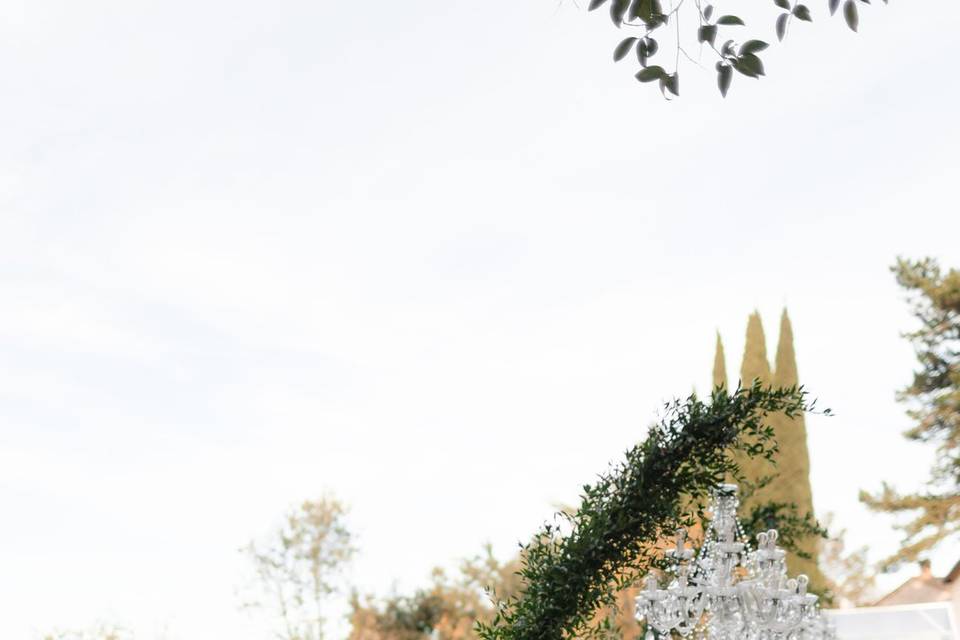 Wedding dinner decor