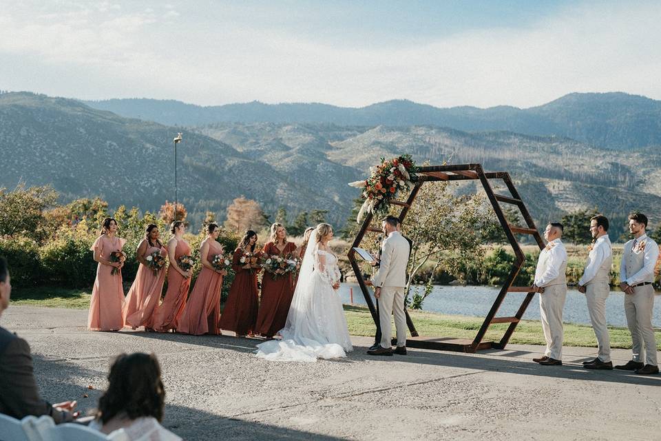 Wedding at Toiyabe Resort