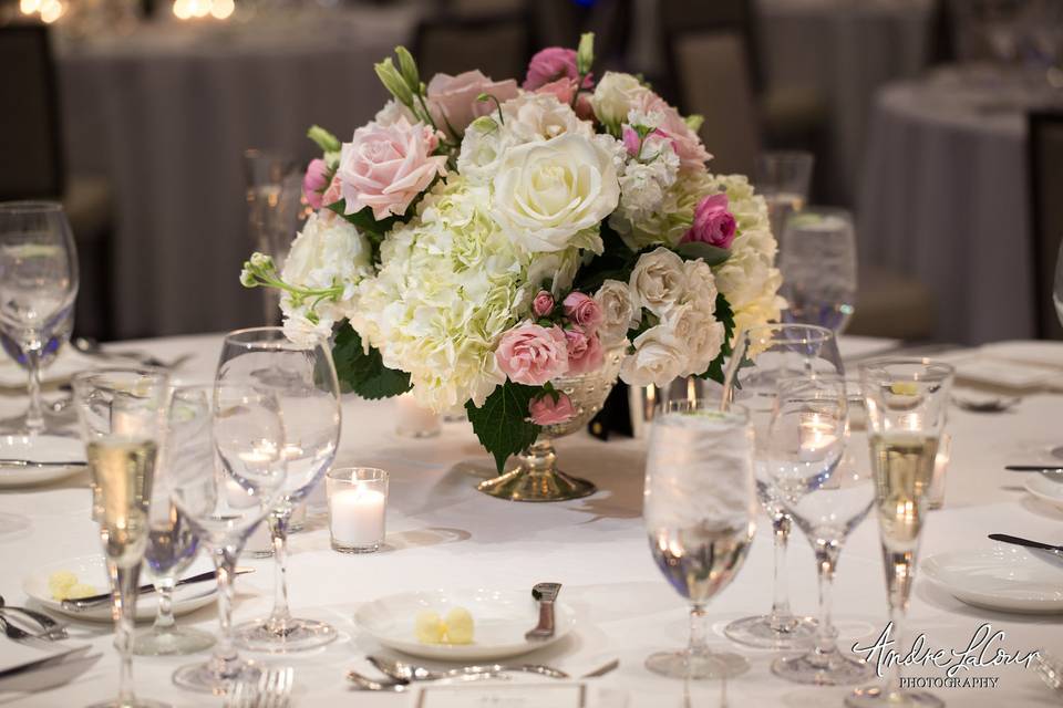 Flowers on the table