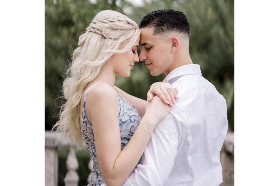 Candid embrace