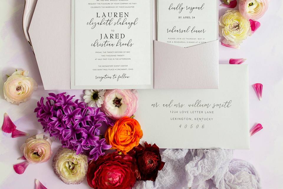 Custom Wedding Invitations