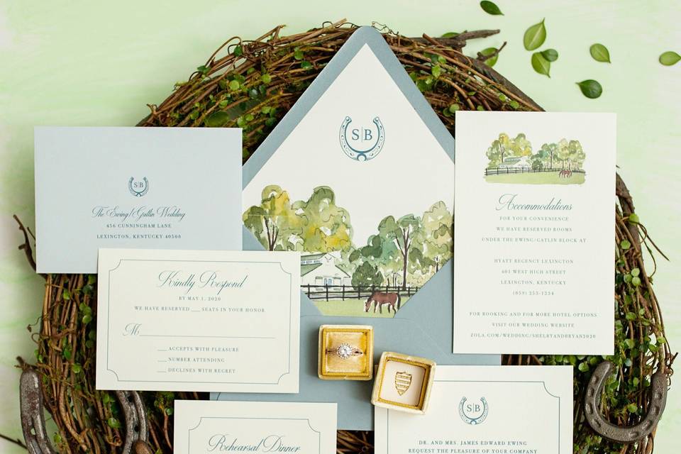 Custom Wedding Invitations