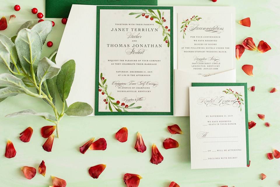 Custom Wedding Invitations