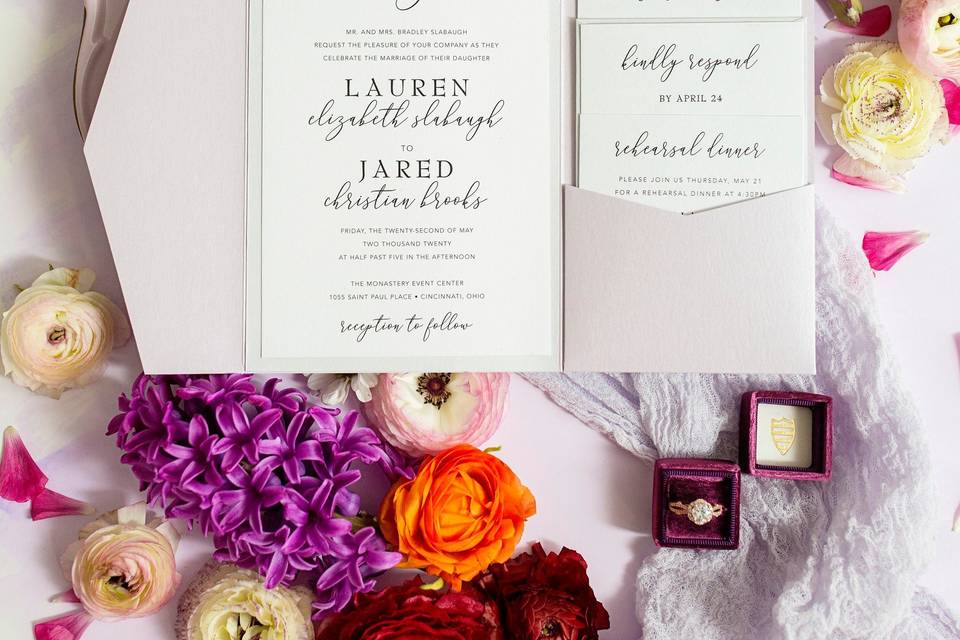 Custom Wedding Invitations