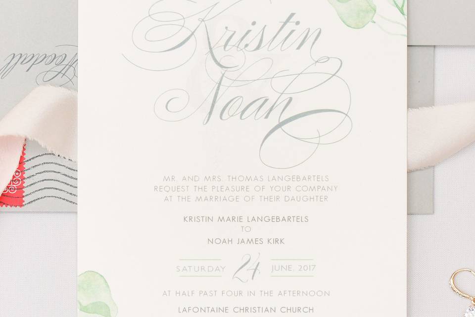 Elegant invitation