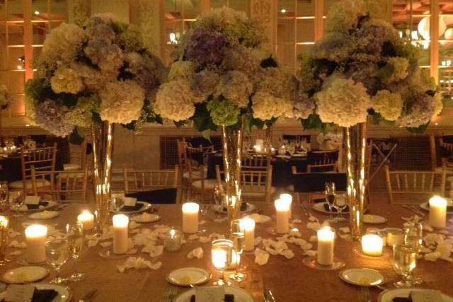 Tall centerpieces