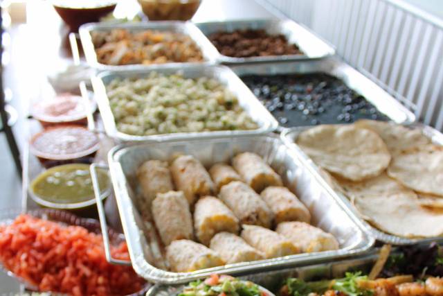 Catering spread