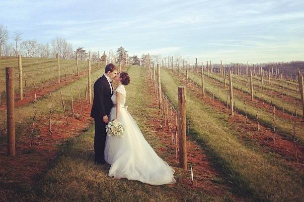 Marie and Matt at Pippin Hill