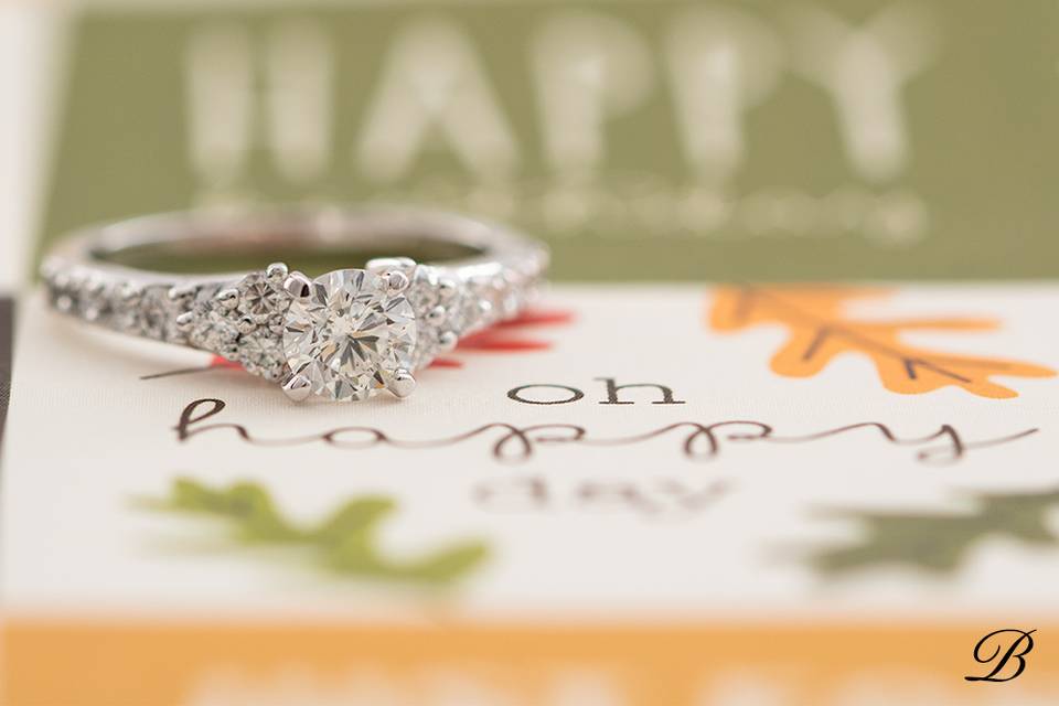 Dainty Engagement Ring