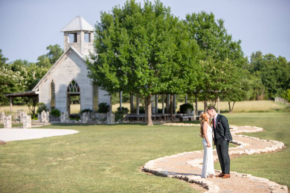 Married at the little chapel