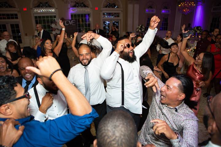 Packed dance floor