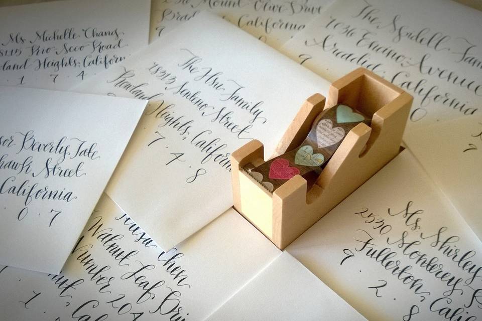 Pretty calligraphy