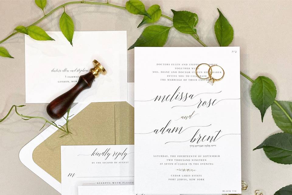 Modern Invitation Suite