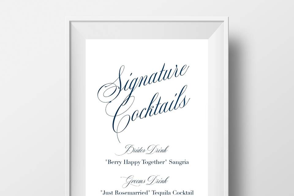 Signature Cocktails