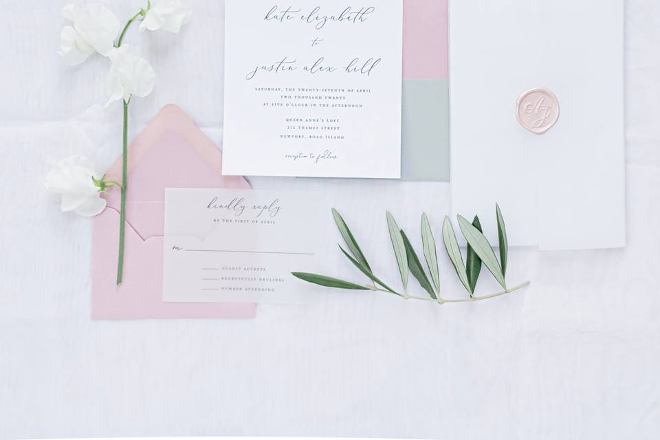 Modern Wedding Invitation