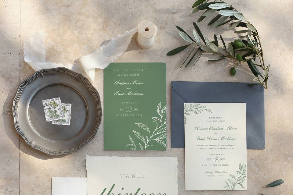 Greenery Wedding Suite