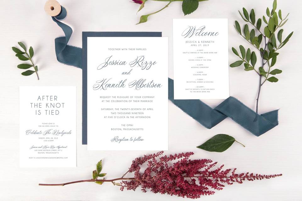 Traditional Wedding Invitation