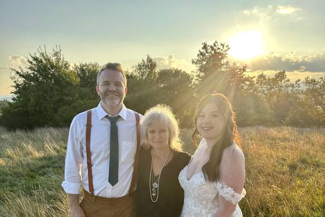 Mountaintop elopement
