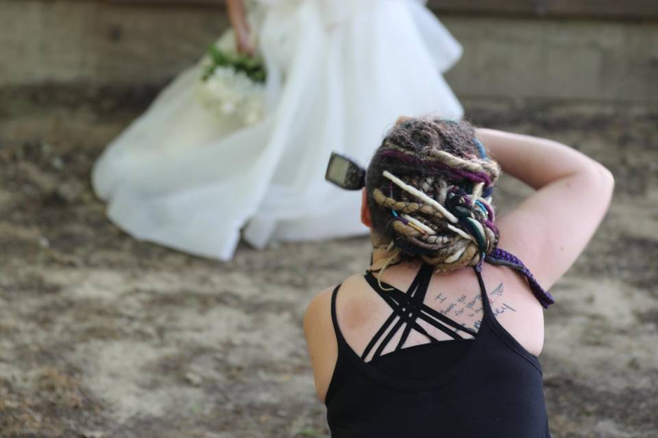 Behind the scenes