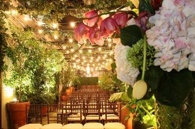 Wedding setup venue